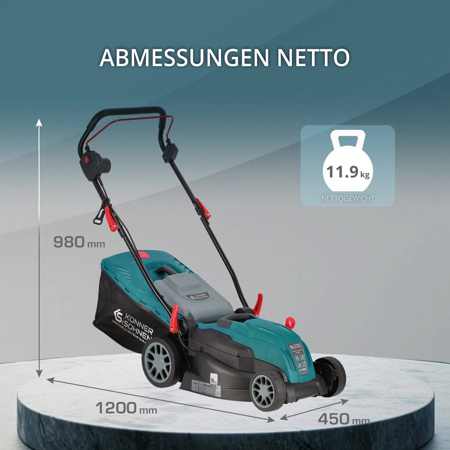 Elektrischer Rasenmäher KS 38LM-6
