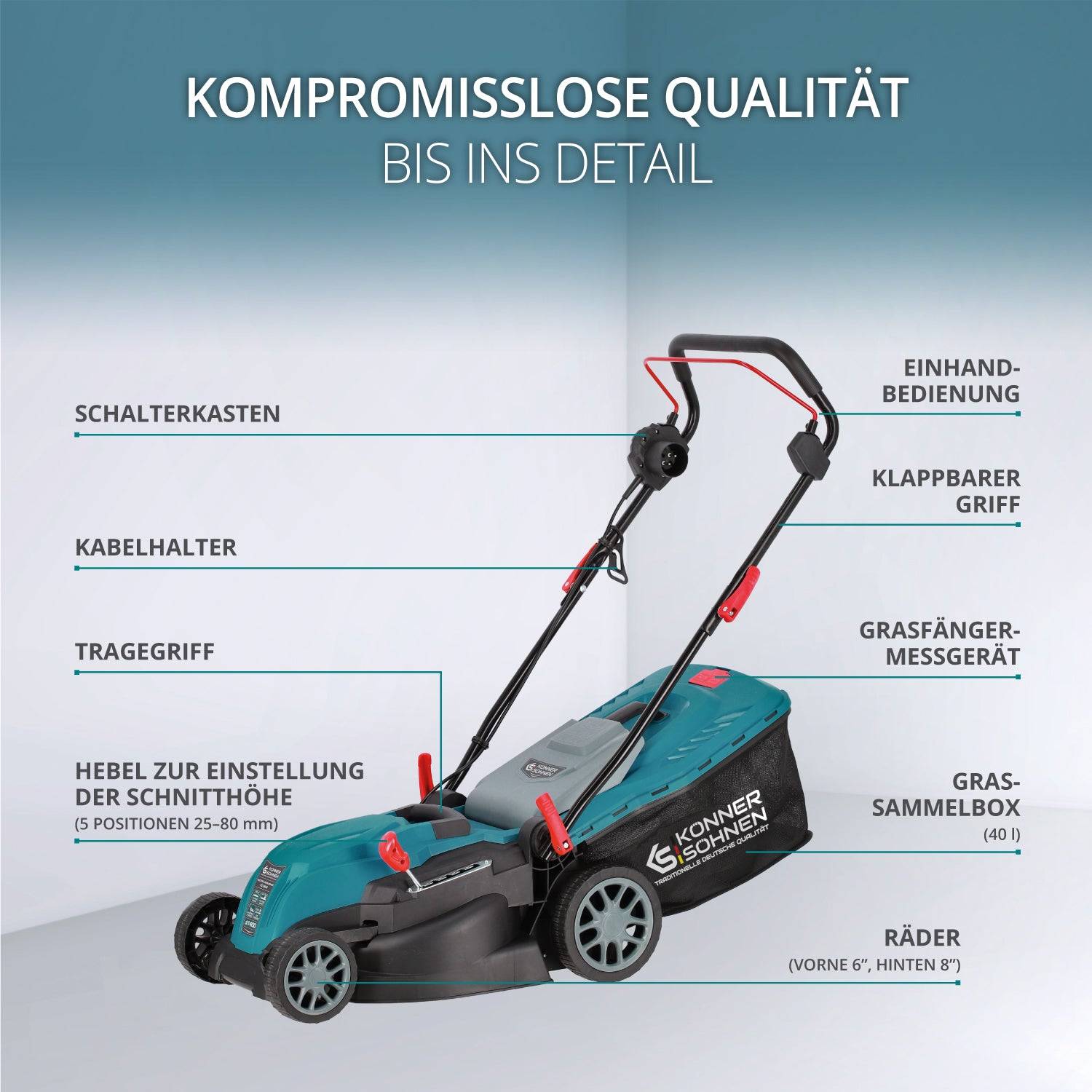 Elektrischer Rasenmäher KS 38LM-2