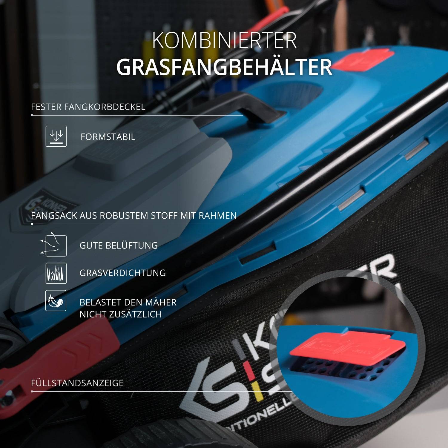 Elektrischer Rasenmäher KS 38LM-4
