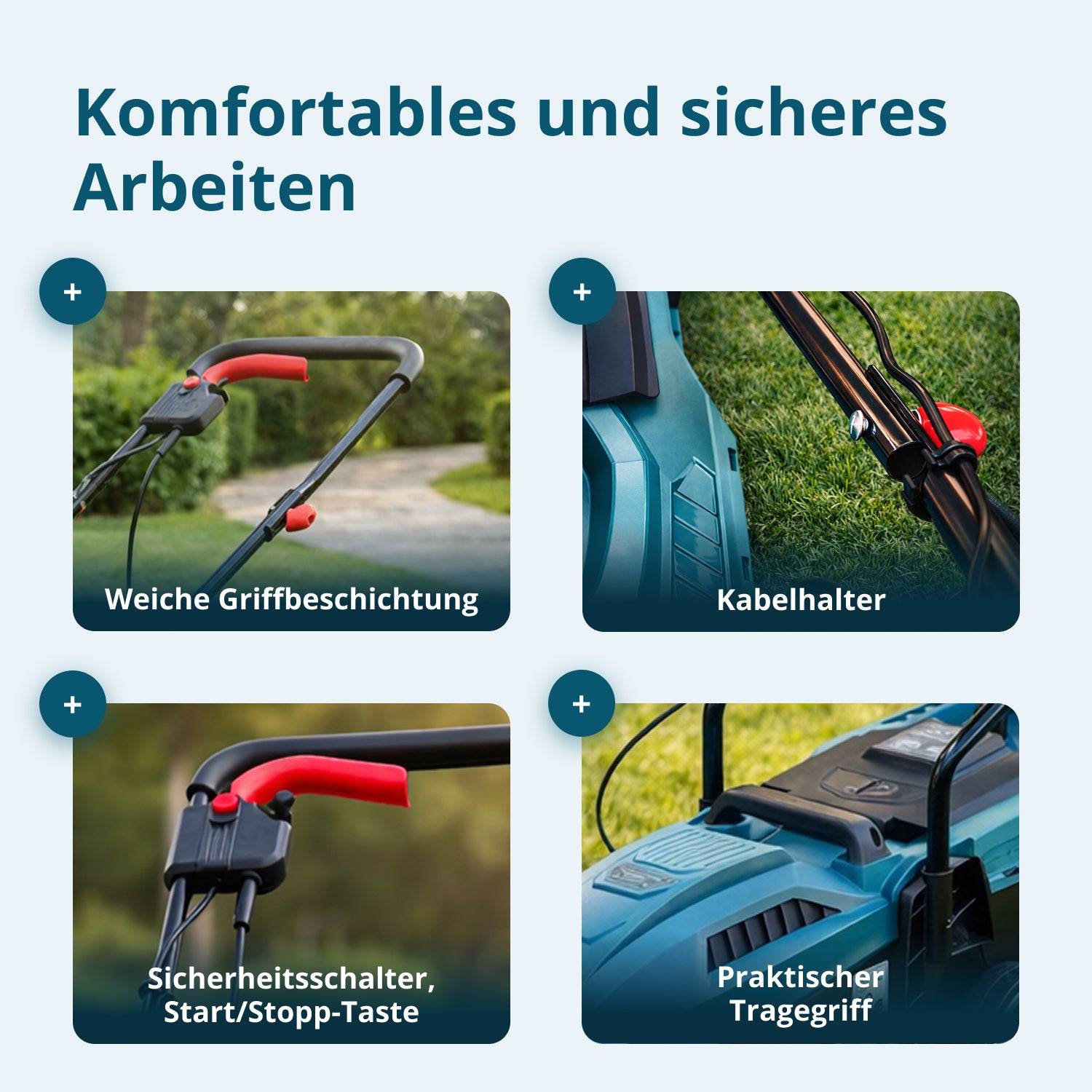 Elektrischer Rasenmäher KS 32LM12-BL-4