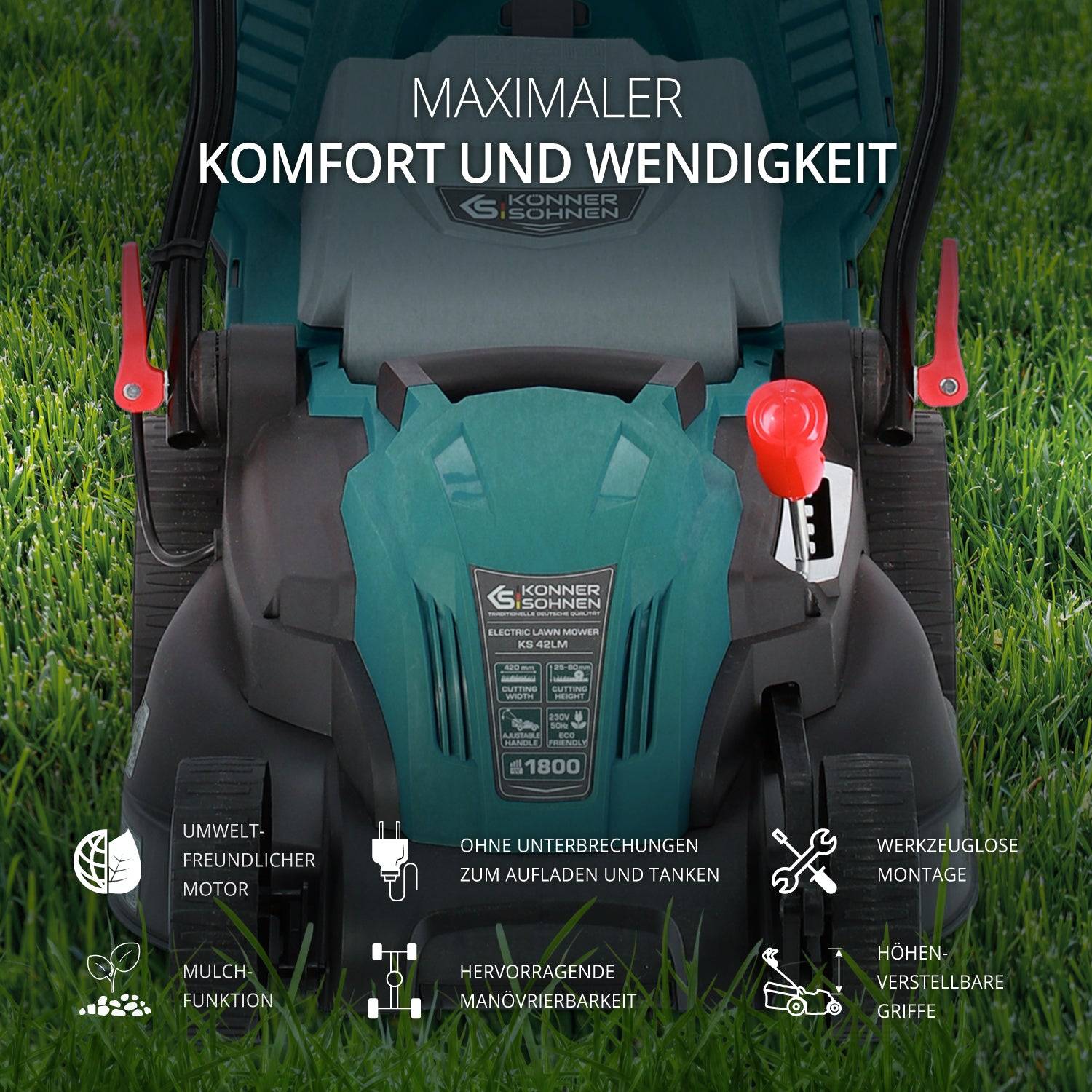 Elektrischer Rasenmäher KS 42LM-1