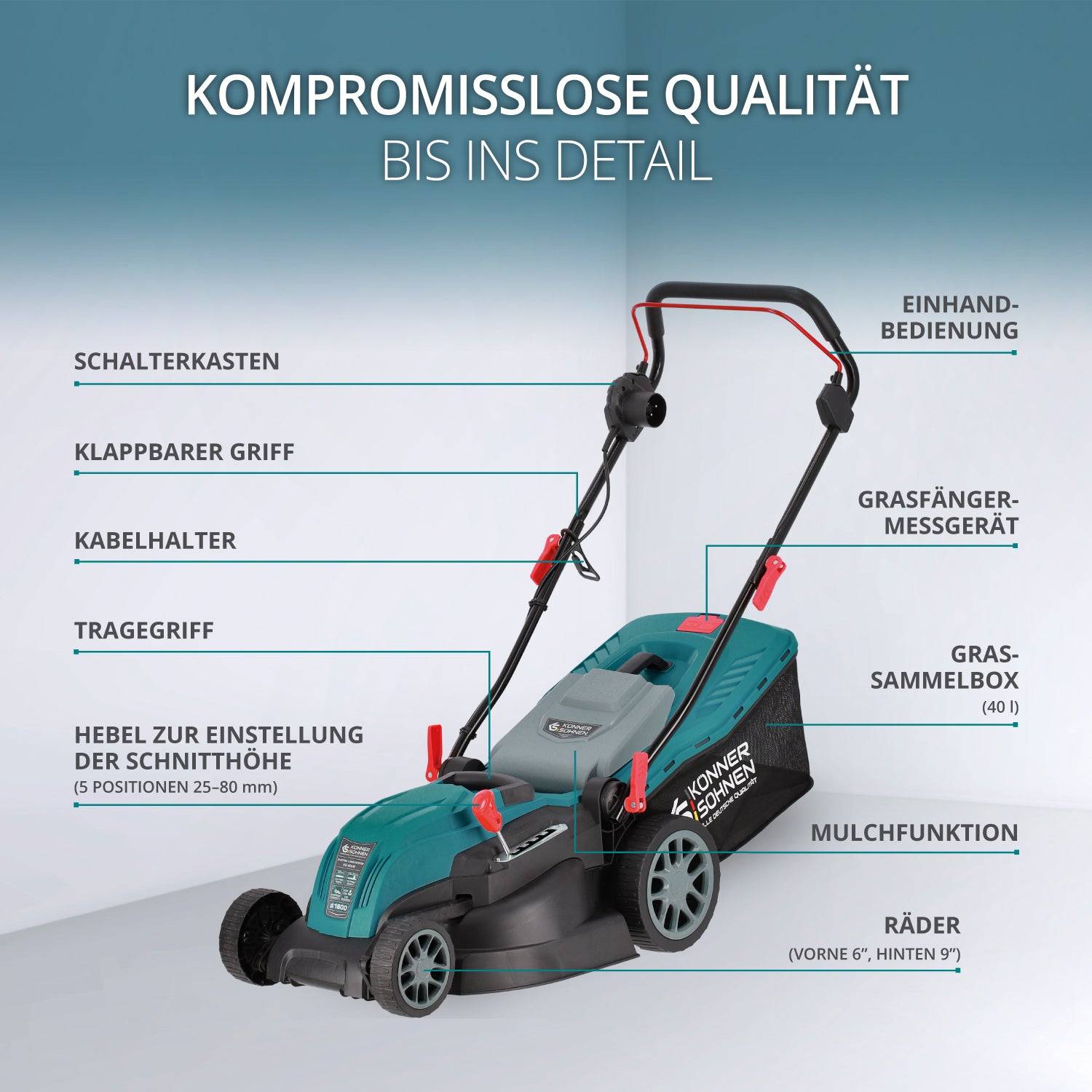 Elektrischer Rasenmäher KS 42LM-2