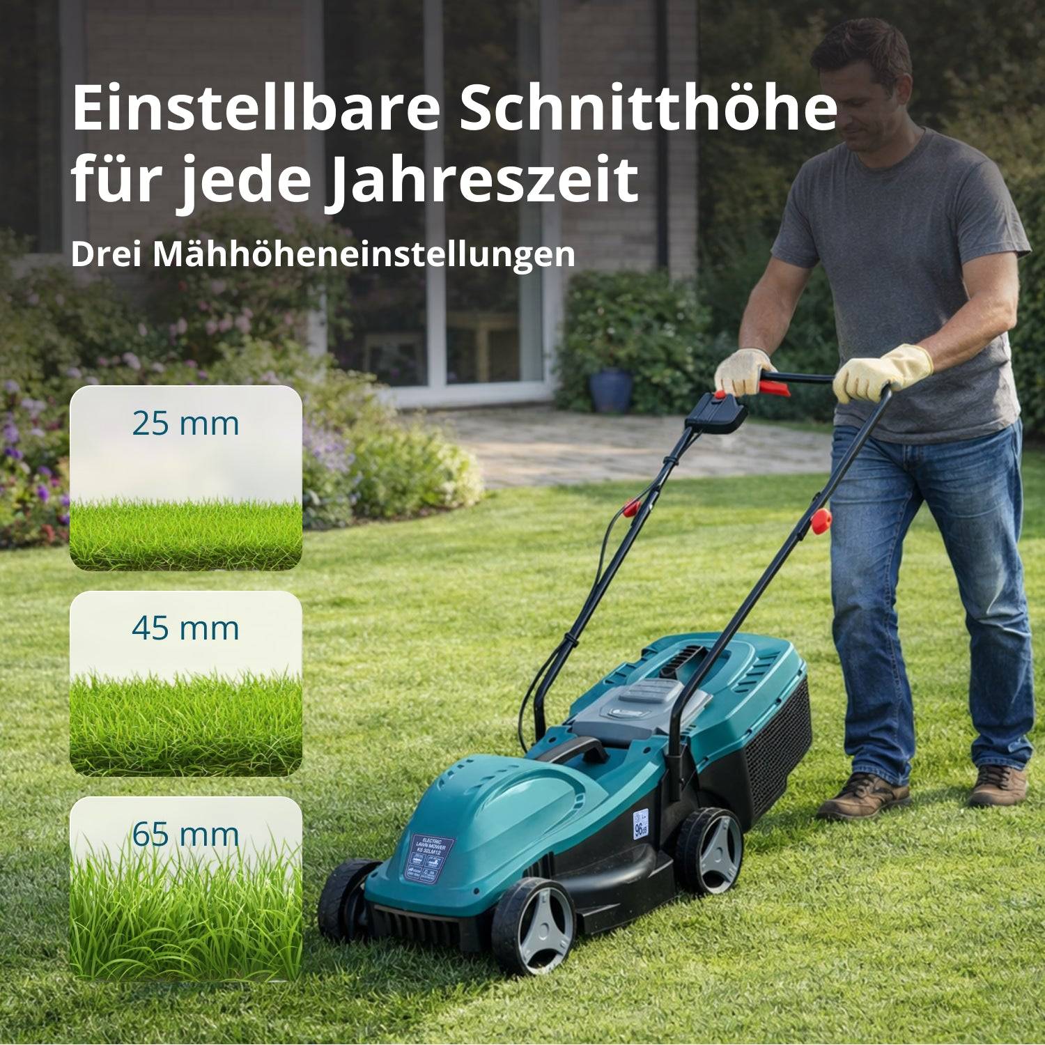 Elektrischer Rasenmäher KS 32LM12-2