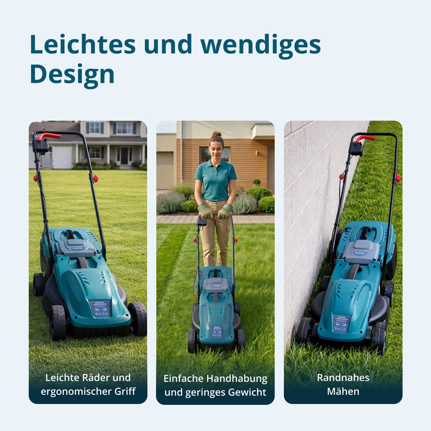 Elektrischer Rasenmäher KS 32LM12-4
