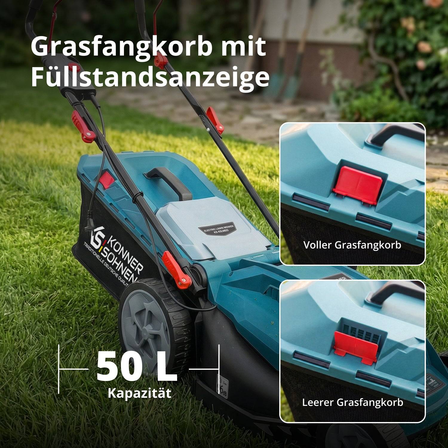 Elektrischer Rasenmäher KS 43LM20-3