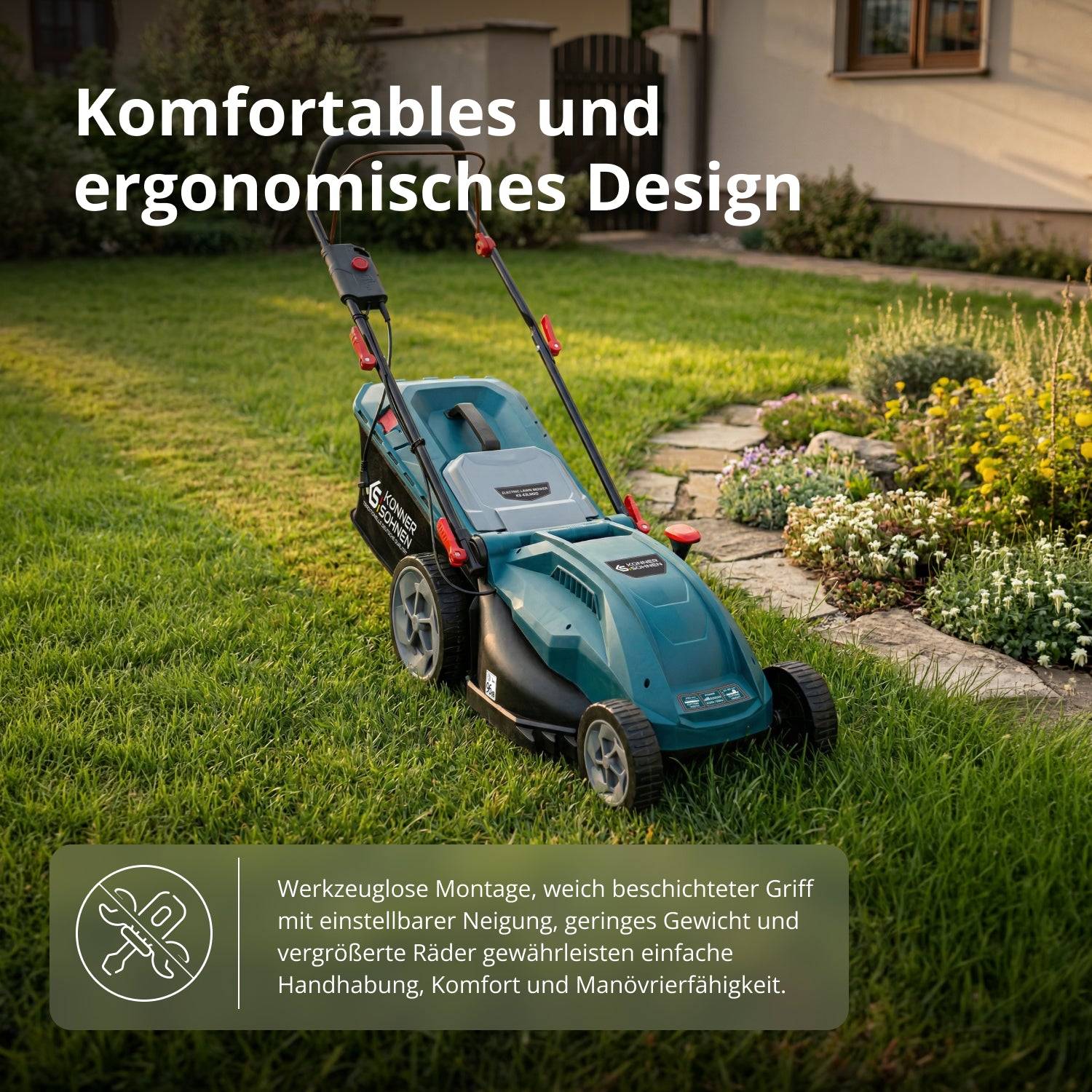 Elektrischer Rasenmäher KS 43LM20-4