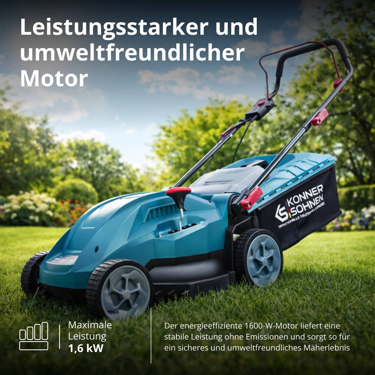 Elektrischer Rasenmäher KS 38LM16-2