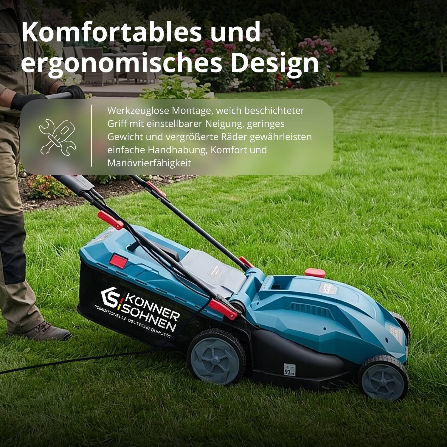 Elektrischer Rasenmäher KS 38LM16-4