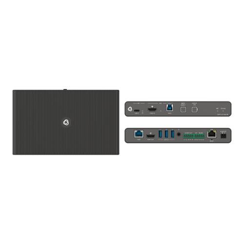 KRAMER SWT3-21-HU-TR - 2x1 USB–C/ HDMI Switcher Extender (4K@60Hz | HDBaseT 3.0 | bidirektional RS-232-& IR-Erweiterung)-0