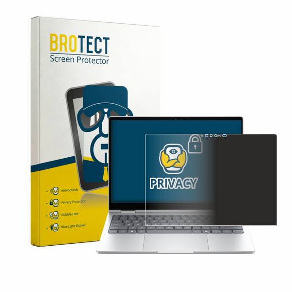 BROTECT Blickschutzfolie für HP EliteBook 8 Flip G2i 13" Anti-Spy Privacy Blaulichtschutz Sichtschutzfolie