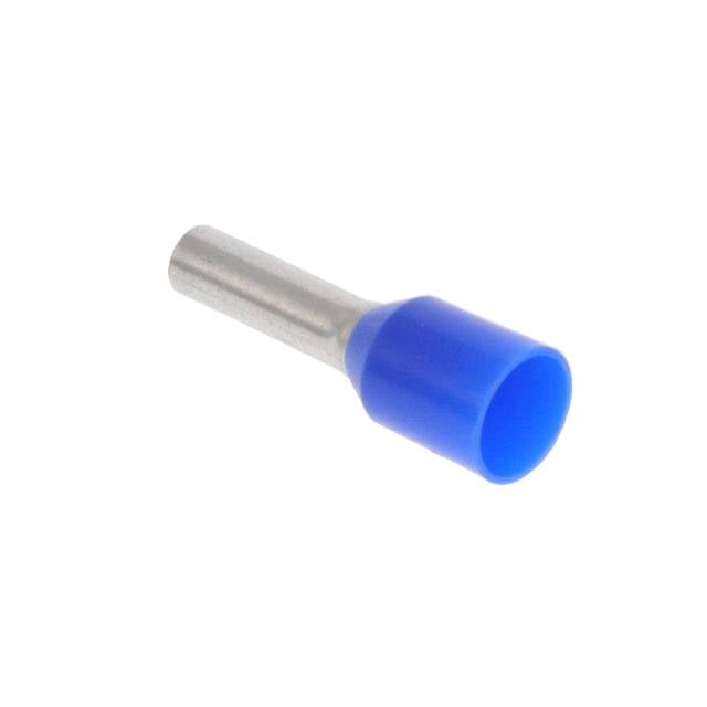 WAGO 216-206 Aderendhülse,Hülse für 2,5 mm² / AWG 14,mit Kunststoffkragen,blau-0