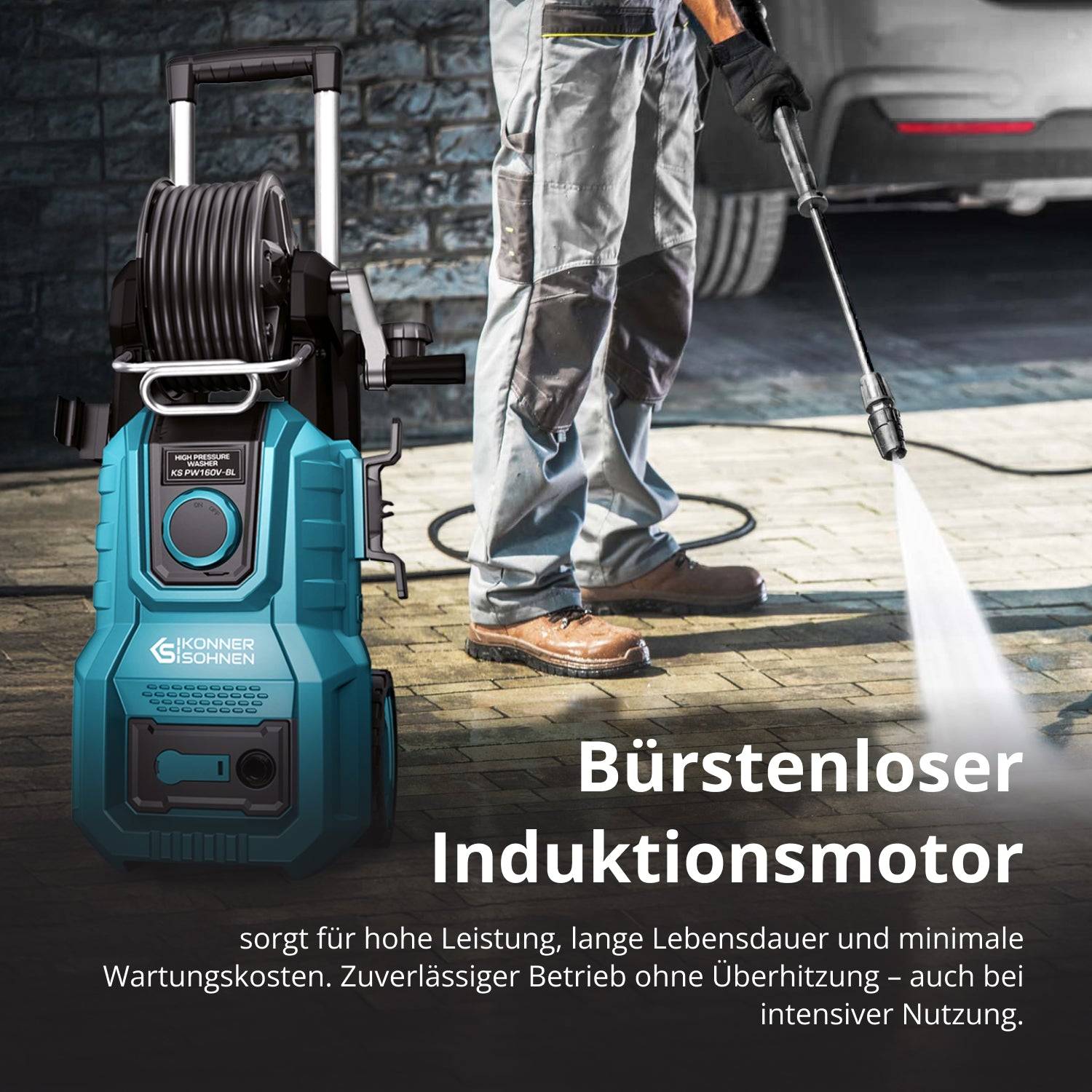 Hochdruckreiniger KS PW160V-BL-1