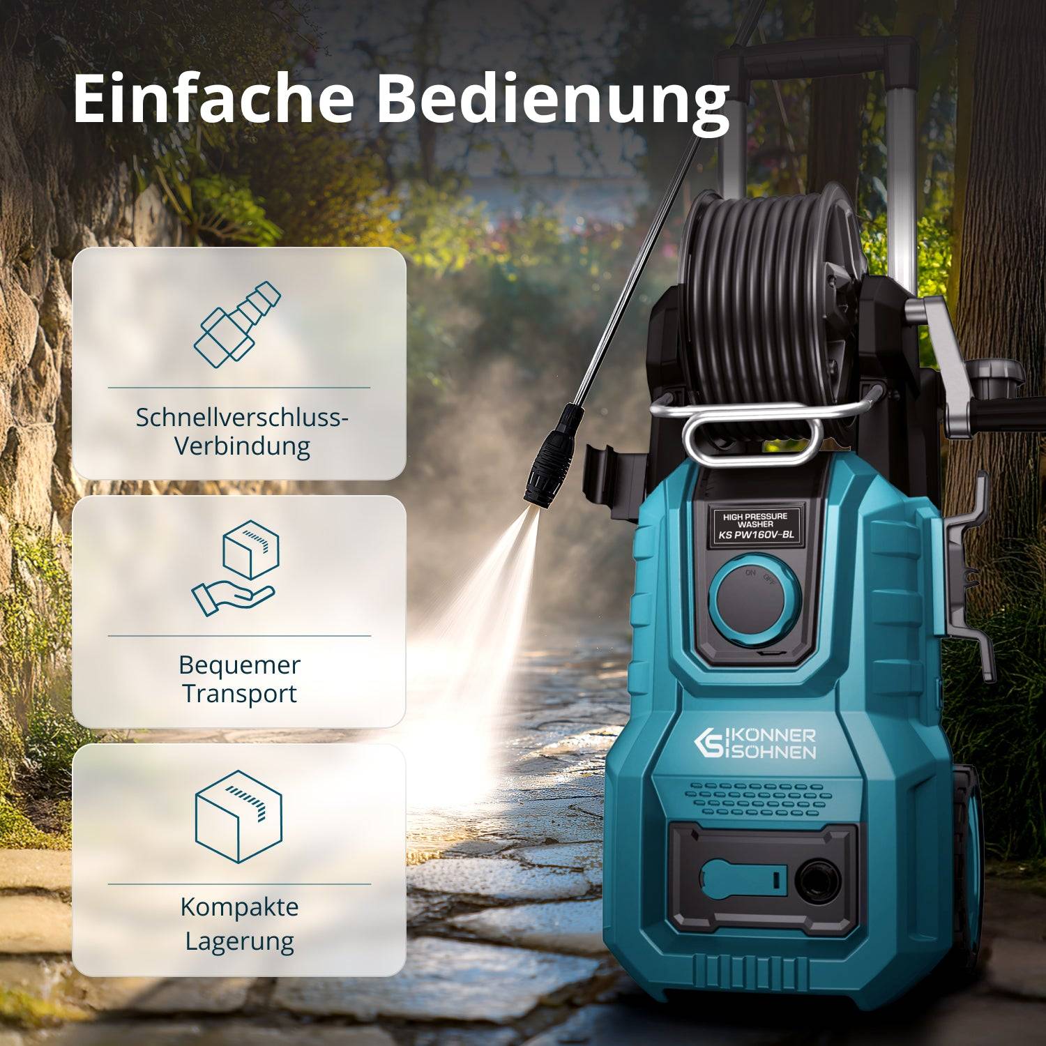 Hochdruckreiniger KS PW160V-BL-2
