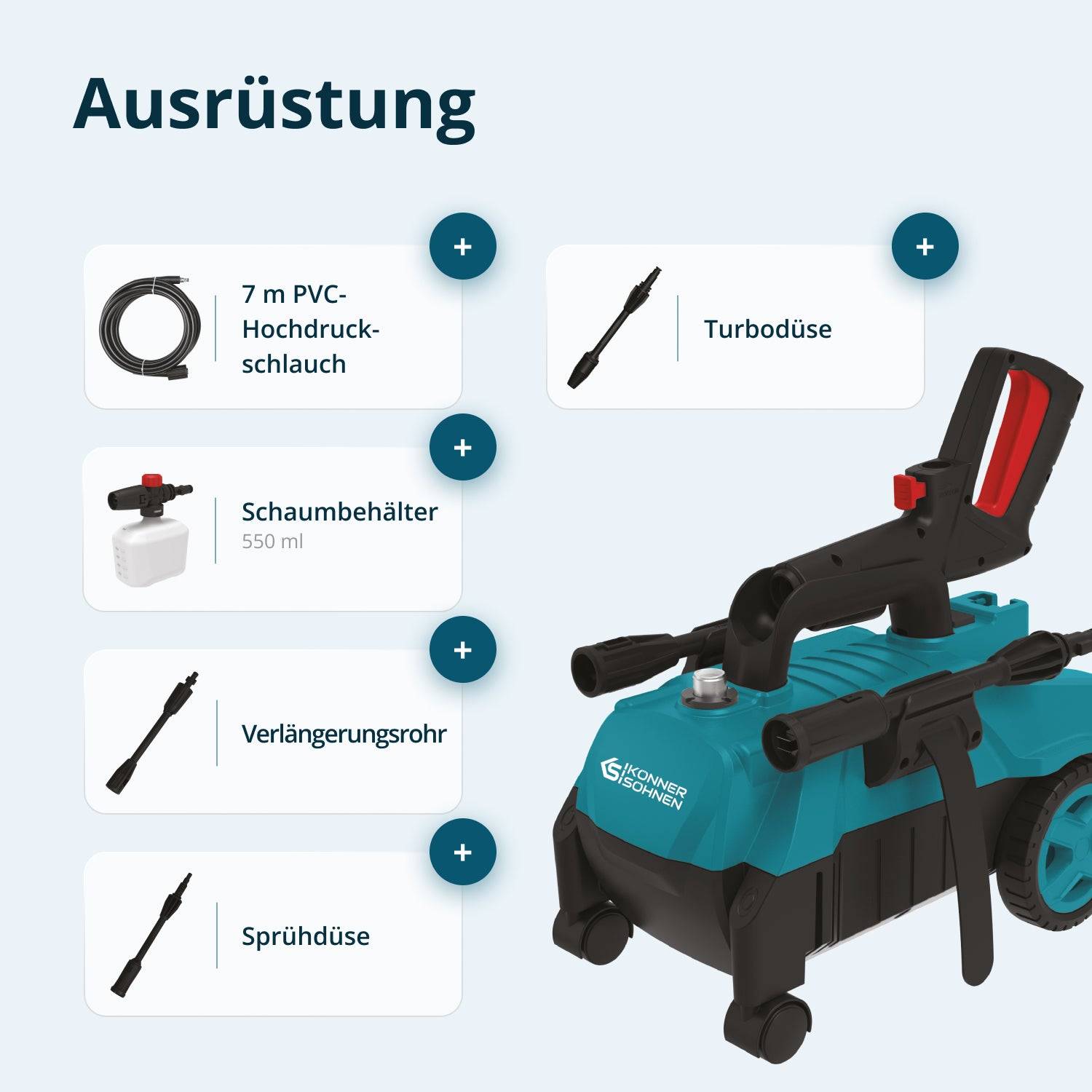 Hochdruckreiniger KS PW130H-6