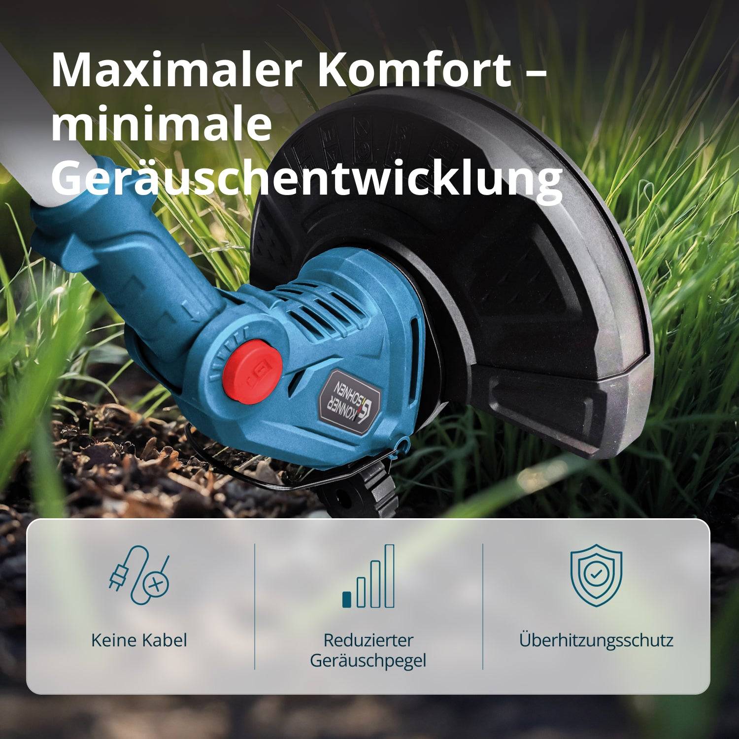Akku-Rasentrimmer KS GT-20V-1