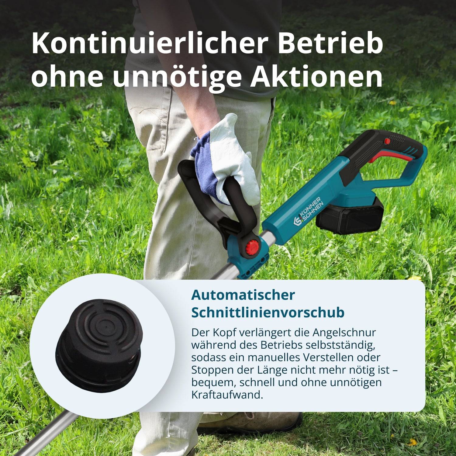 Akku-Trimmer KS CST-20V-6