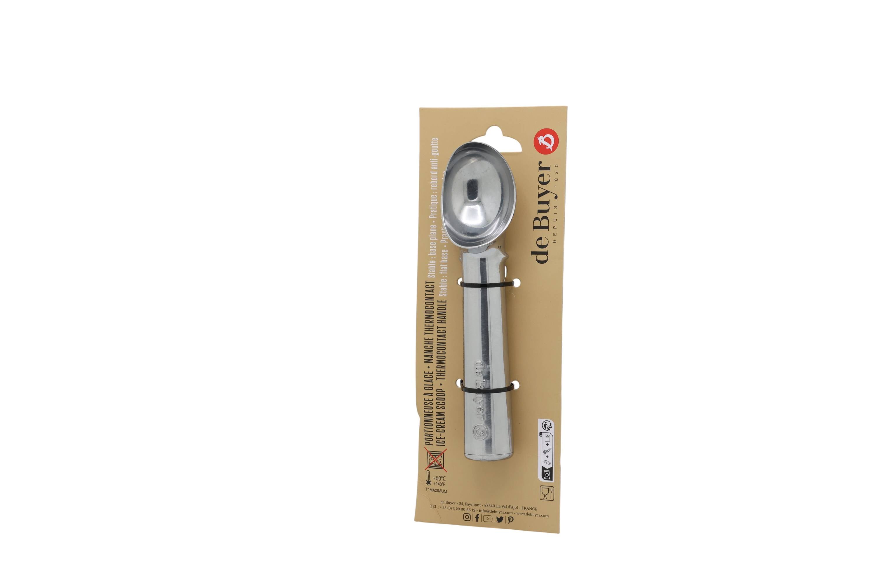 DeBuyer 4815.00N Eisportionierer aus Aluminiumguss 4,5 cm Durchmesser, silber-0