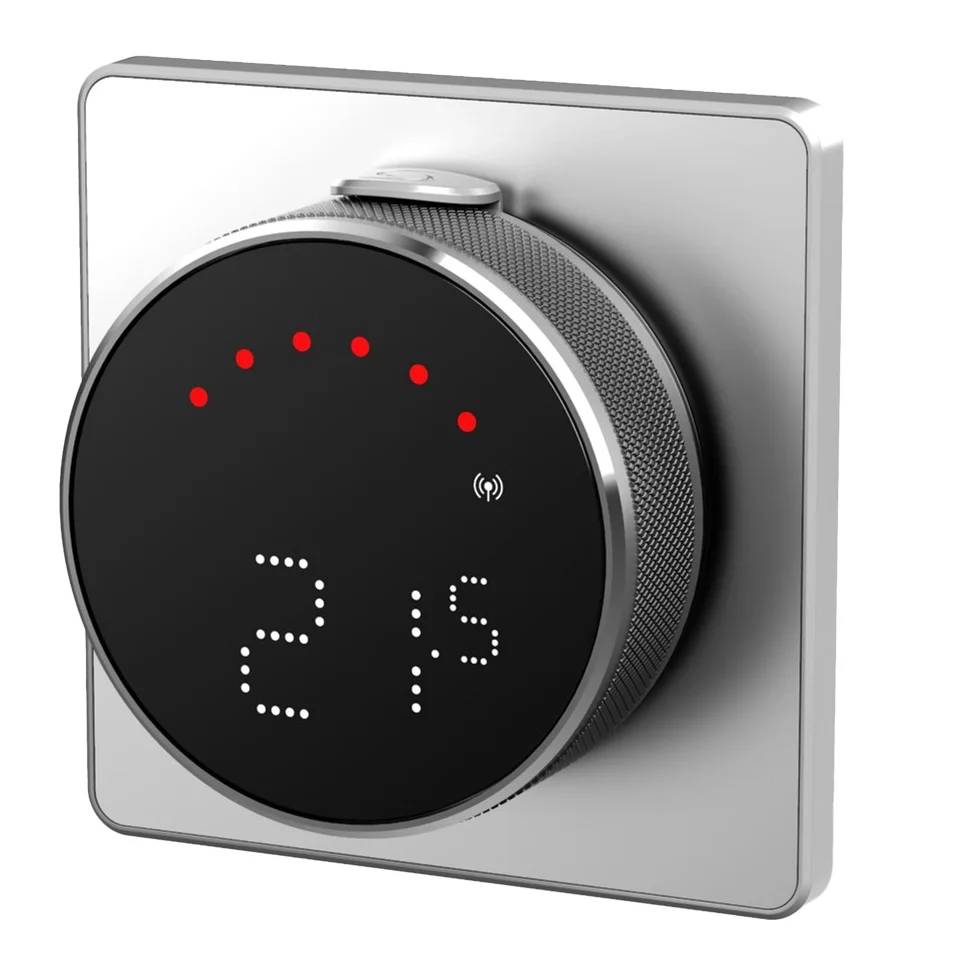 Salus Eleganter Internetthermostat, Funk, Zigbee, Li-Ion Akku, App-Steuerung, 1 Stk.-0