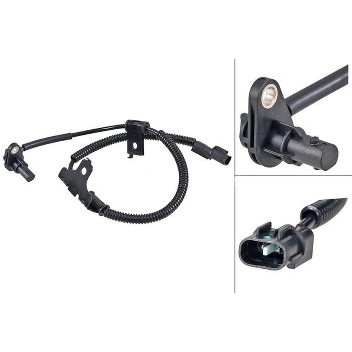 Sensor Raddrehzahl aktiver Sensor 575 mm Kabel A.B.S. für HYUNDAI i10-0