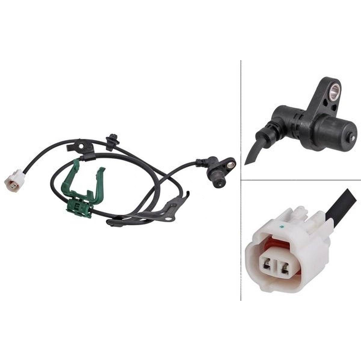 Sensor Raddrehzahl passiver Sensor 1.020 mm Kabel A.B.S. für TOYOTA PICNIC-0
