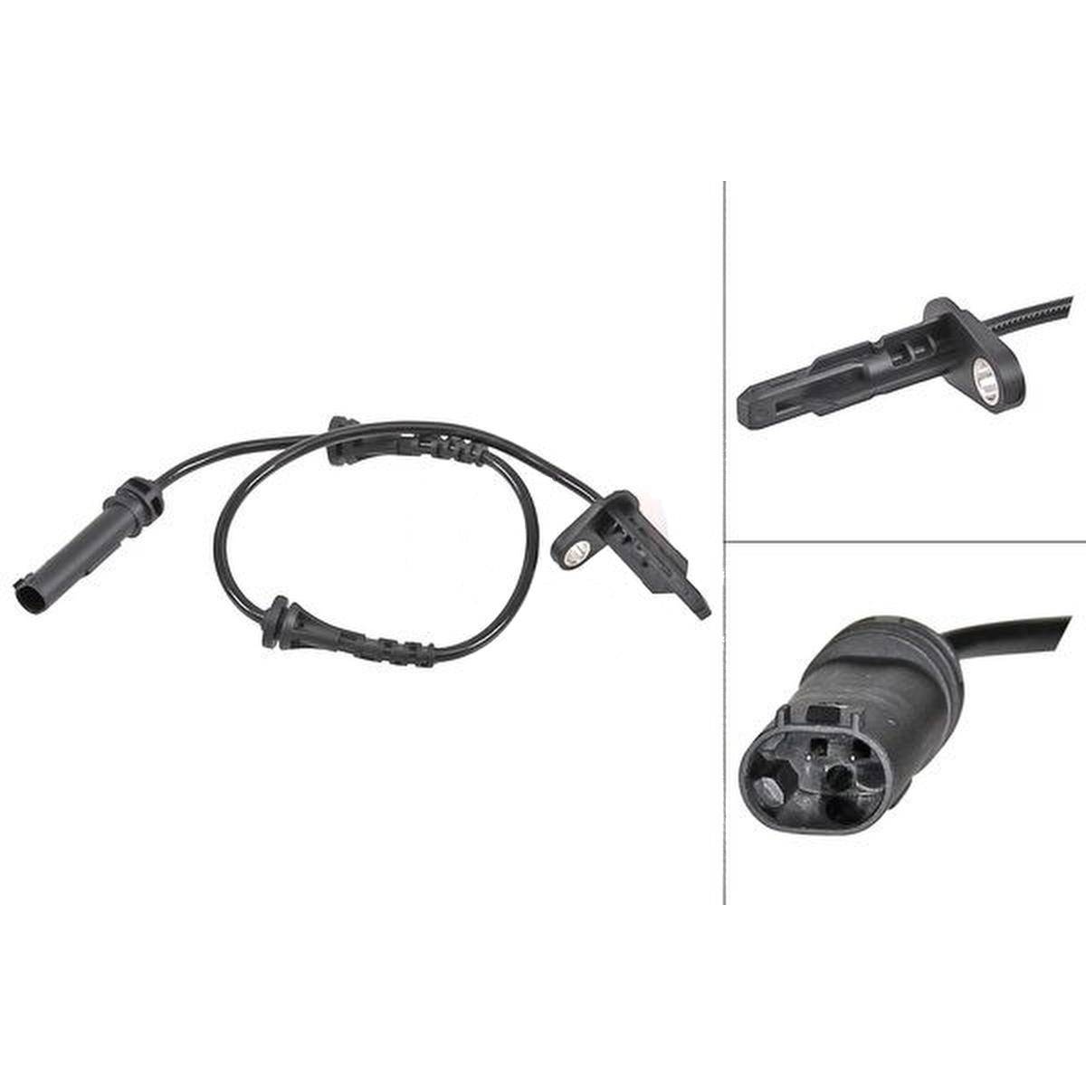 A.B.S. aktiver Raddrehzahlsensor, 430 mm Kabel, BMW 3er