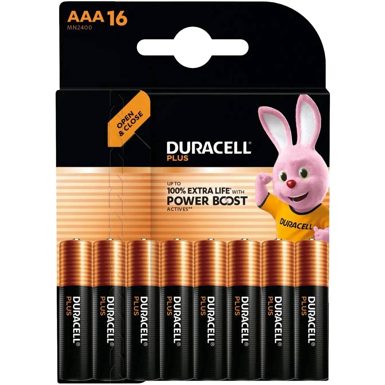 Duracell MN 2400 Plus ML Micro BOOST, 16er Blister, 1 Stk.-0
