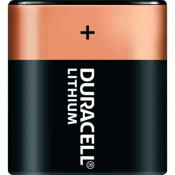 Duracell Lithium-Fotobatterie, 6V, 223, CR-P2, 1er Blister, 1 Stk.