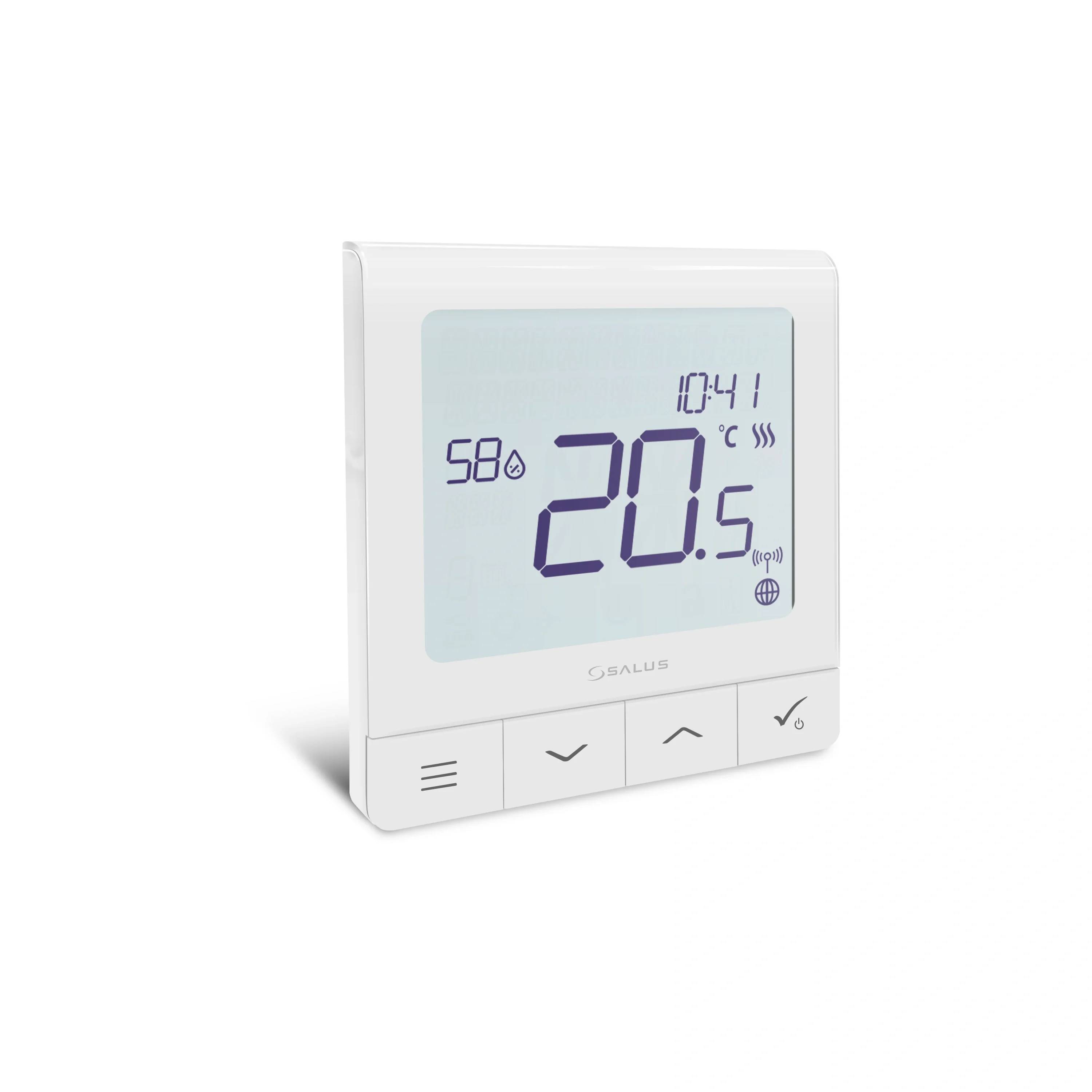 Salus QUANTUM, ultraflacher Raumthermostat, Unterputz, 230V, mit großem Display, 1 Stk.-0