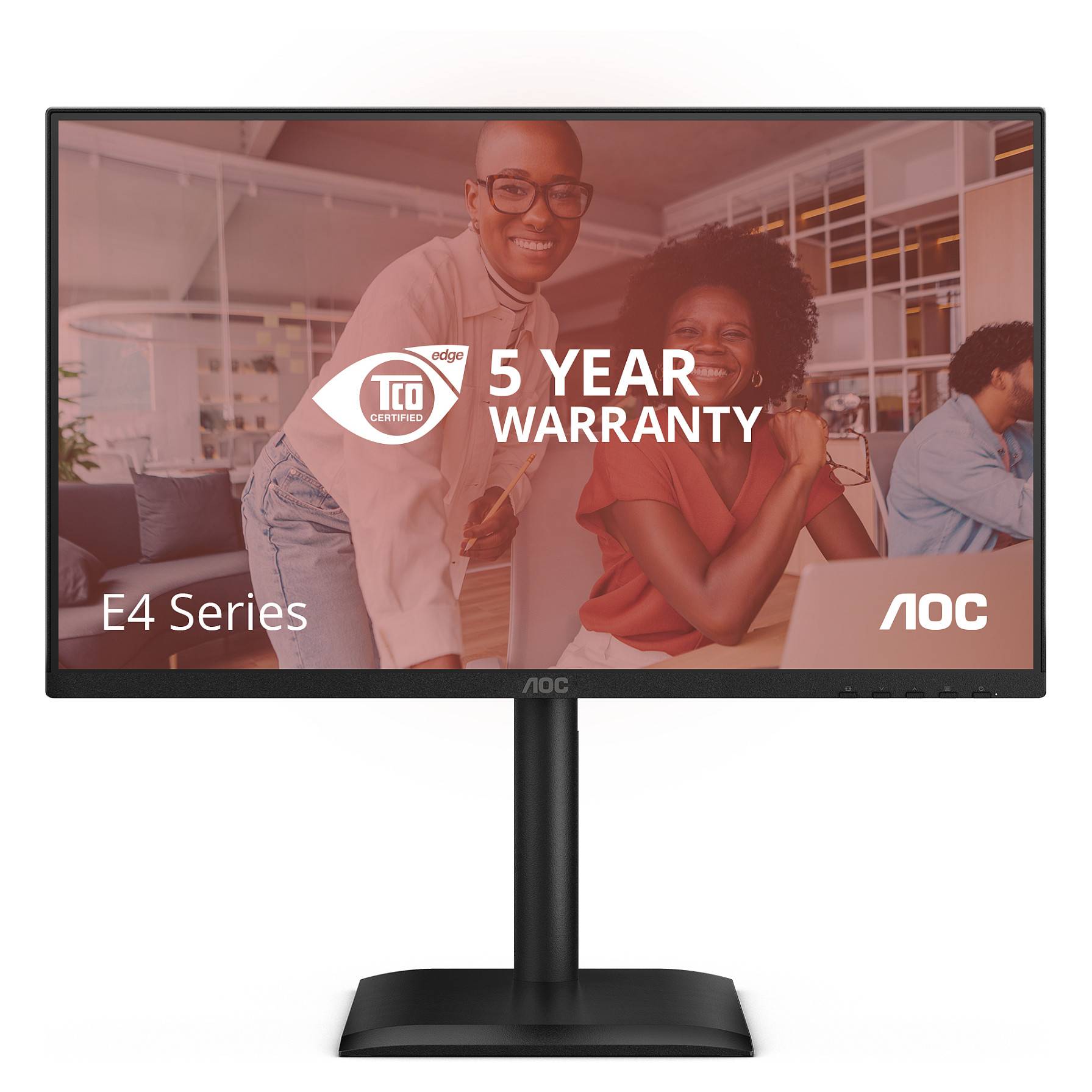 AOC LED-Monitor 61 cm 24 Zoll 1920 x 1080 Full HD 1080p @ 120 Hz IPS 300 cd/m² 1500:1 4 ms HDMI DisplayPort USB-C-0