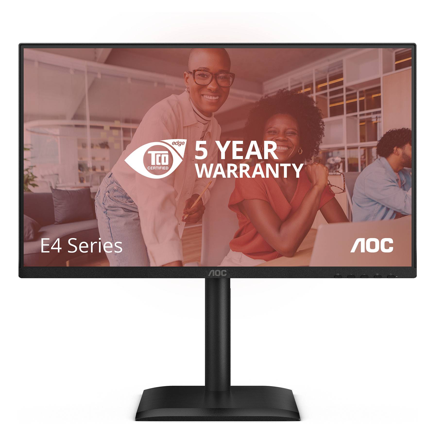 AOC 24E4U - LED-Monitor - 61 cm (24"") (23.8"" sichtbar) - 1920 x 1080 Full HD (1080p)-0