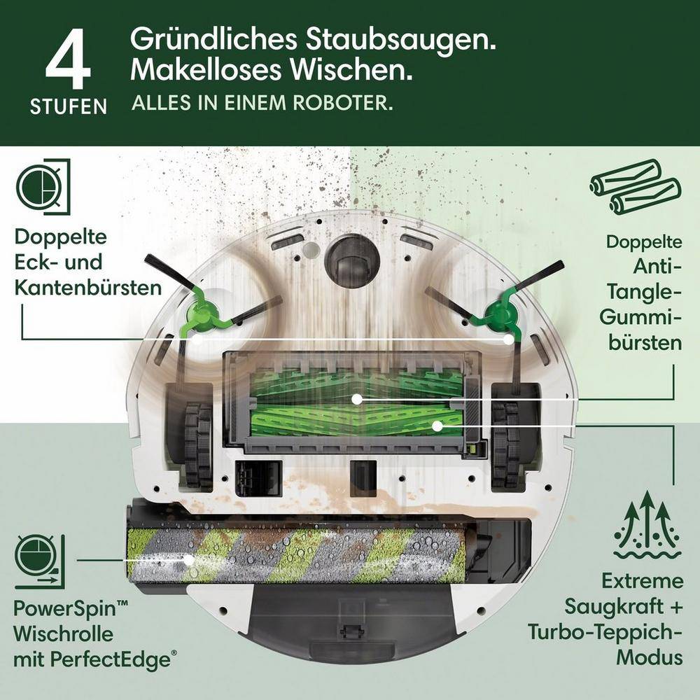 iRobot Roomba Max 705 Combo Roboter+ AutoWash Dock Saug- und Wischroboter RoboterLadezeit: 180 min Fernbedienung:-3