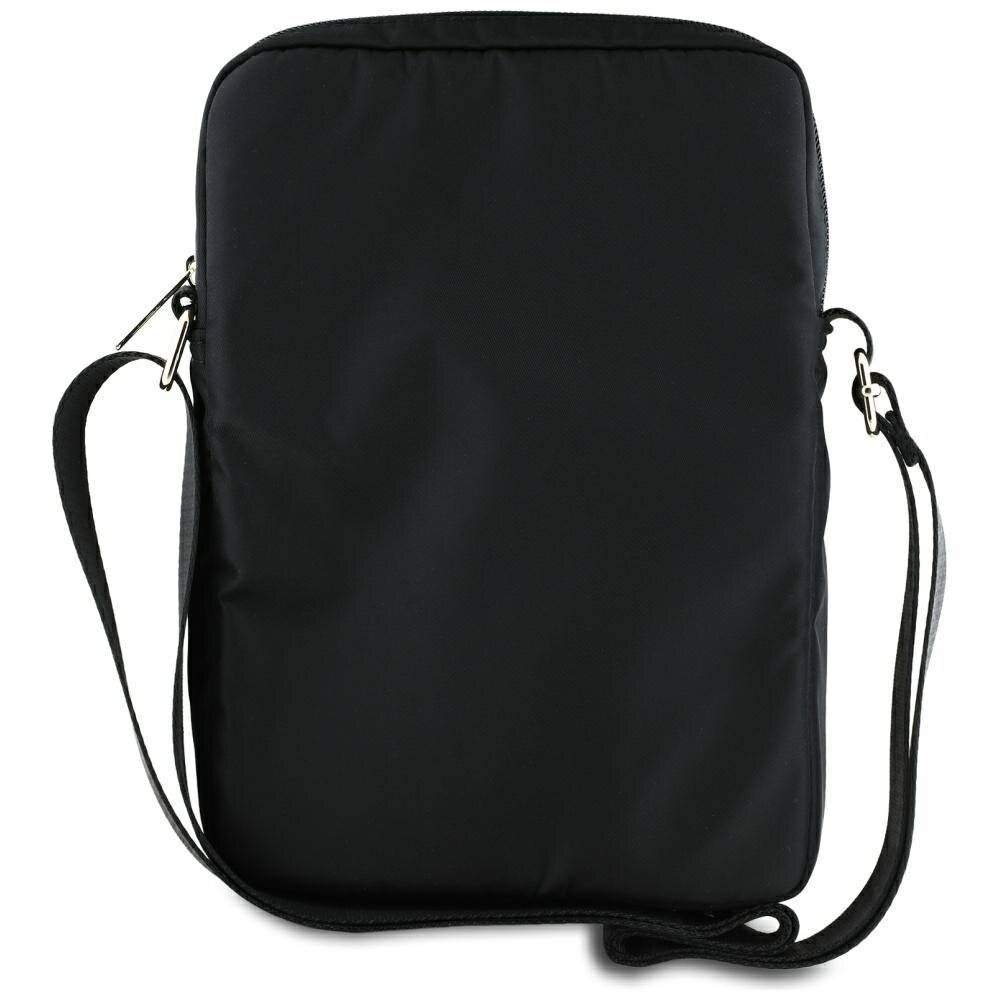 Guess Bag GUTB10NTMLBK 10" schwarz/schwarzes Nylon-Dreieck-Logo-2