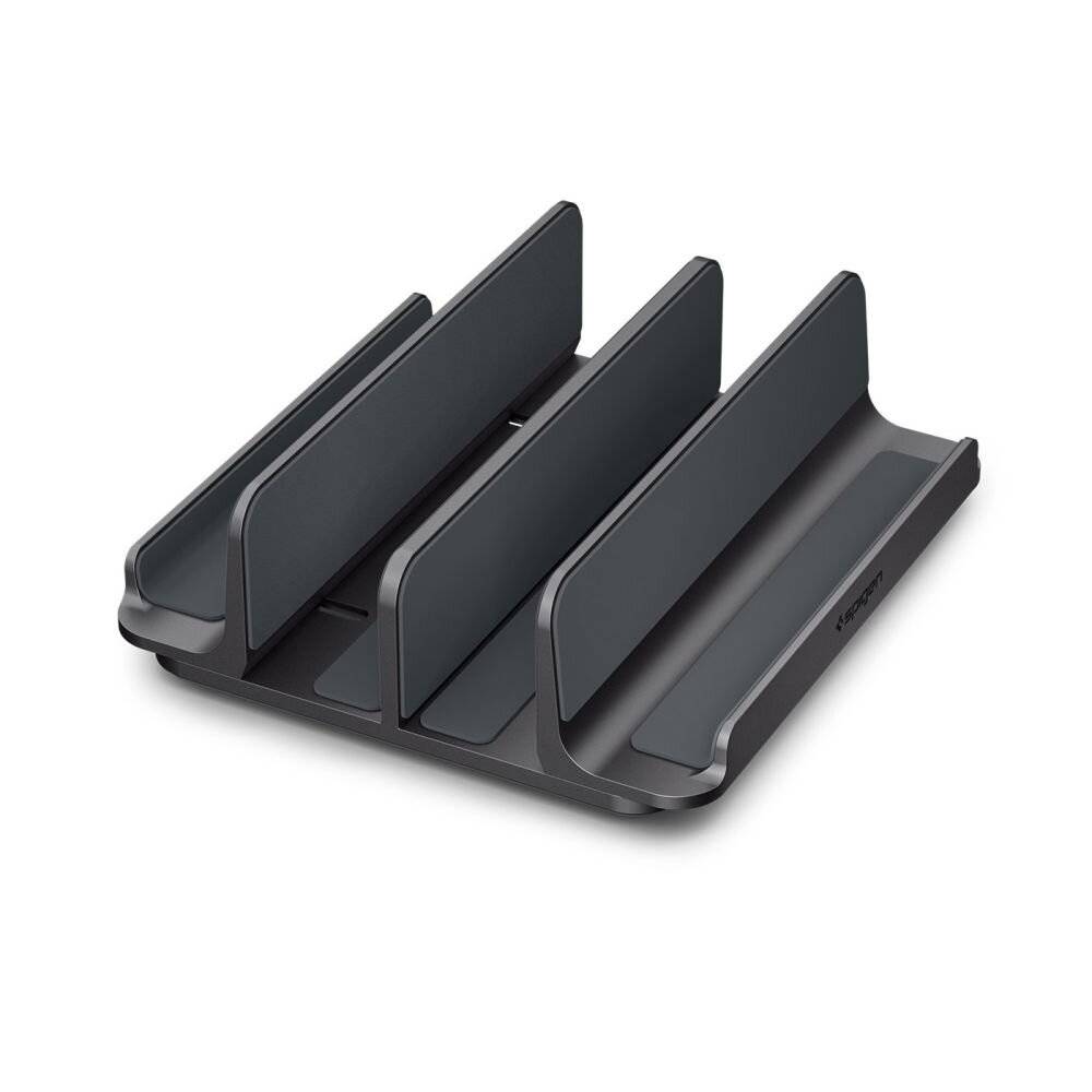 Spigen LD208S4 Schreibtisch-Organizer für Laptops, Tablets, Smartphones, Tastaturen – Grau-2