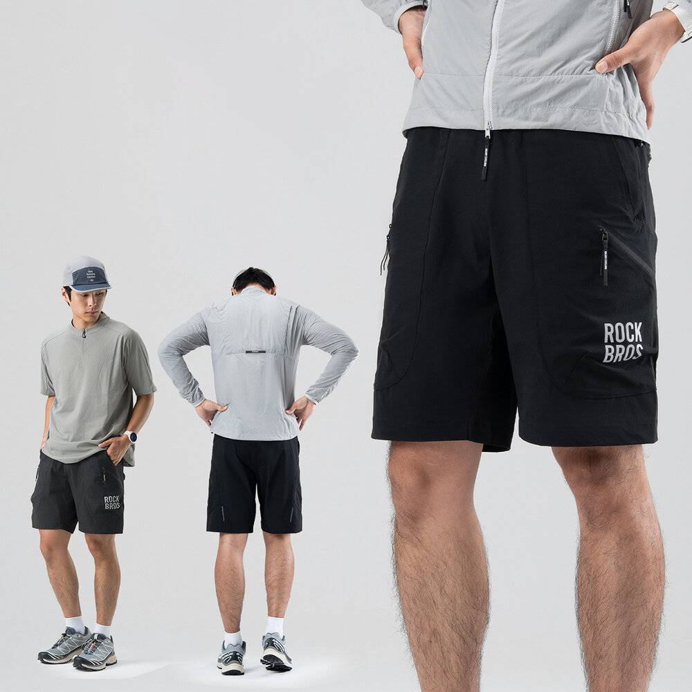 Rockbros YDDK015 Shorts mit Gürtel, Größe L – Schwarz-1