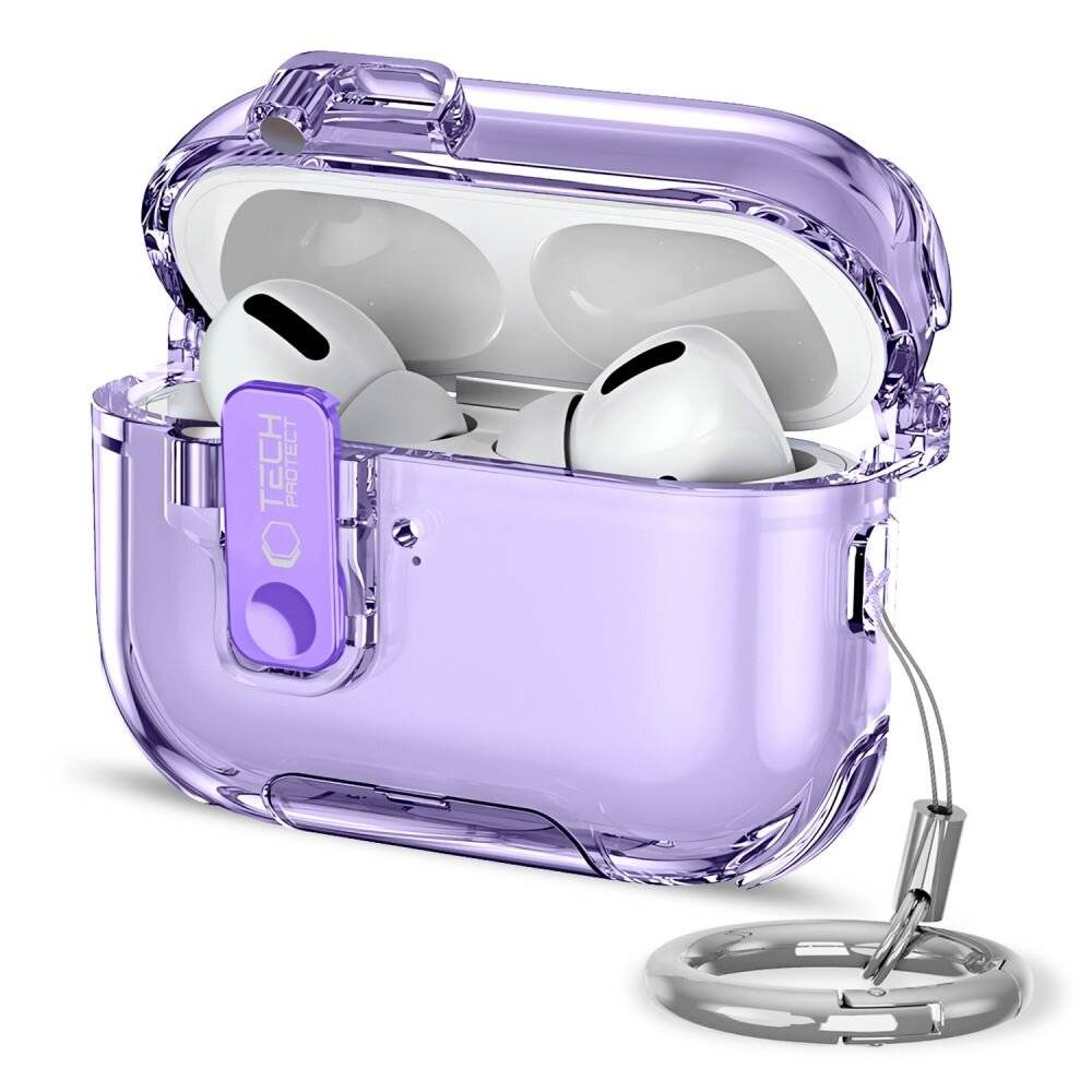 Tech-Protect Bounce Pro Hülle für AirPods Pro 3 – Lila-0