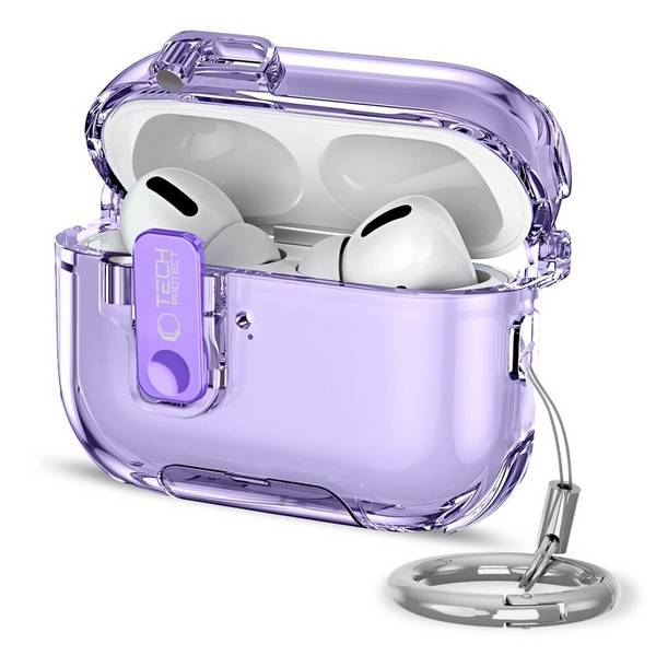 Tech-Protect Bounce Pro Hülle für AirPods Pro 3 – Lila