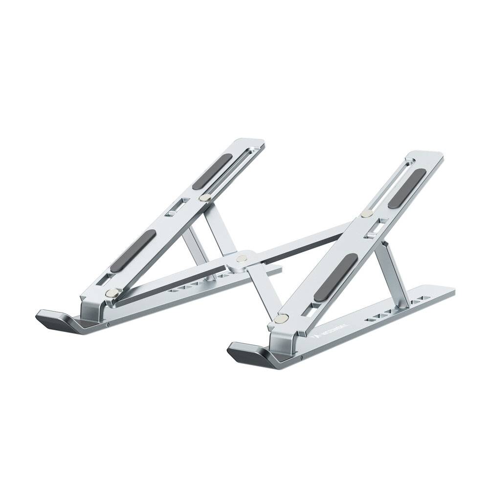 Wozinsky WDCX-X8S Faltbarer, verstellbarer Laptopständer – Silber-0