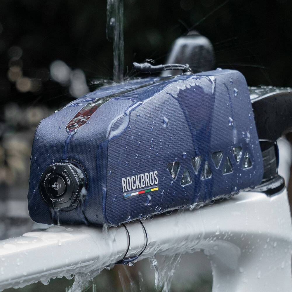 Rockbros ROAD TO SKY AS-142 Wasserdichte Rahmentasche 1L - Blau-1