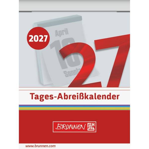 Abreißkalender 53,6x71mm 2027-0