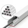 FLOORDIREKT Kabelkanal Oskar - Selbstklebende Kabelleiste 1 m - 12 x 12 mm (10er Set)
