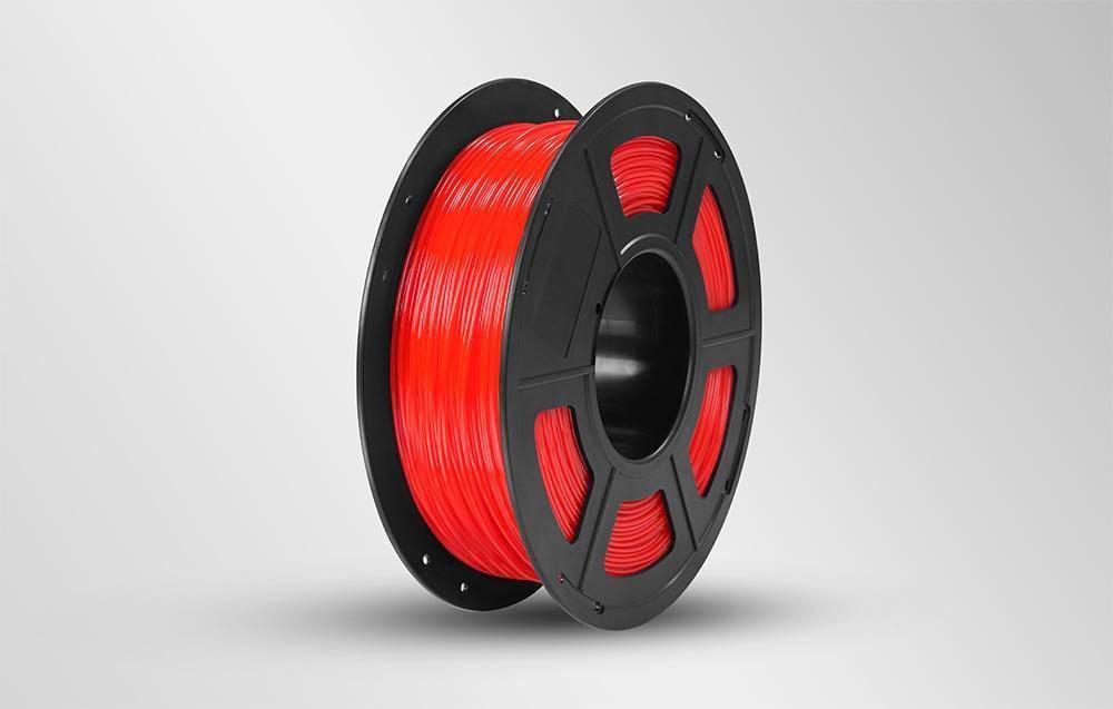 Anycubic - IPHTPCR-102 - Anycubic TPU-Filament (transparentes Rot) 1 kg-1