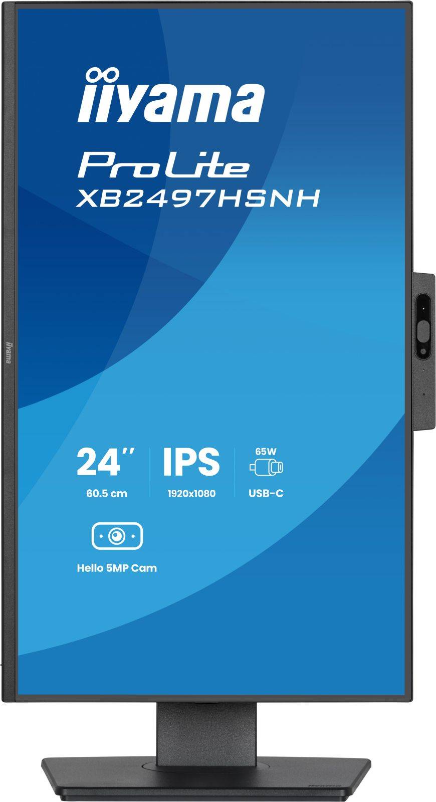 iiyama 60,5 cm 24" 16:10 HDMI+DP+USB-C Flachbildschirm TFT/LCD Typ C-3