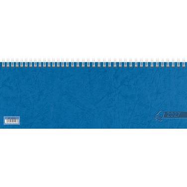 Glocken Tischkalender "Querterminbuch", 2027, blau