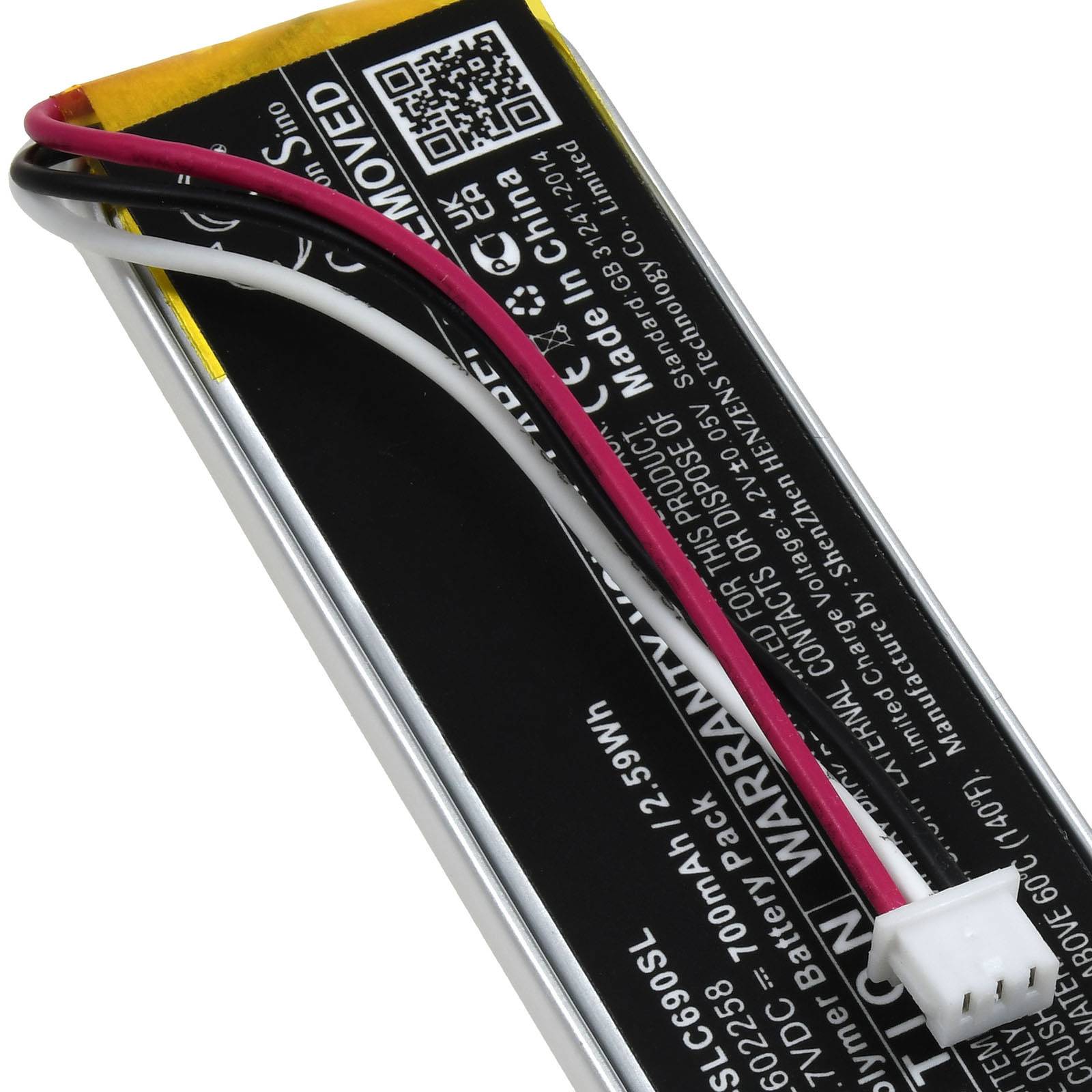 Akku kompatibel mit SteelSeries Typ PL602258, 3,7V, Li-Polymer-2