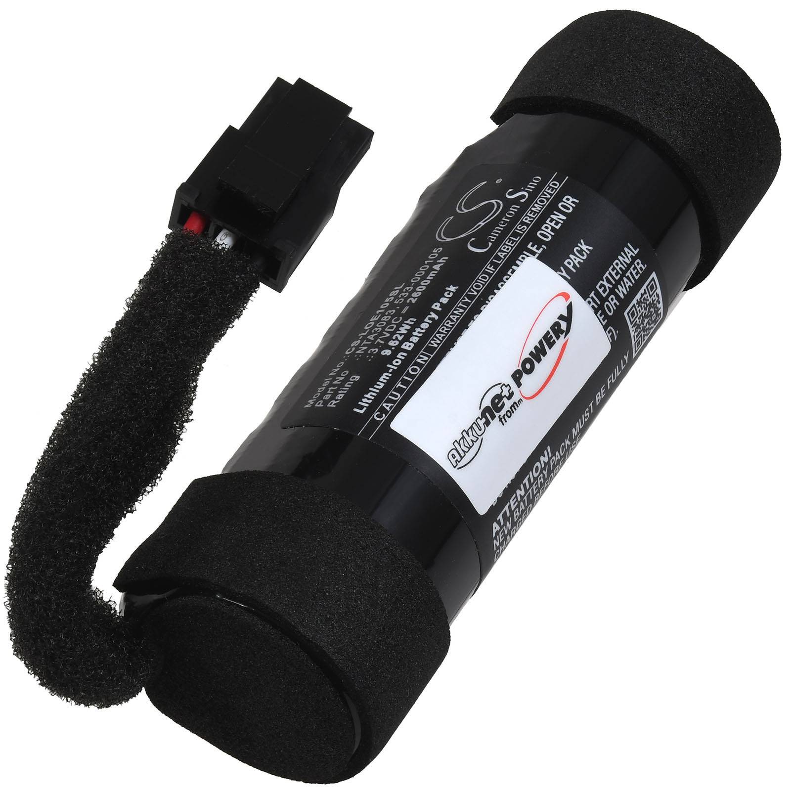 Akku kompatibel mit Logitech Lautsprecher 533-000105, 3,7V, Li-Ion-0