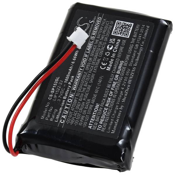 Akku für Sony PS4 Controller CUH-ZCT2J13, 3,7V, Li-Ion