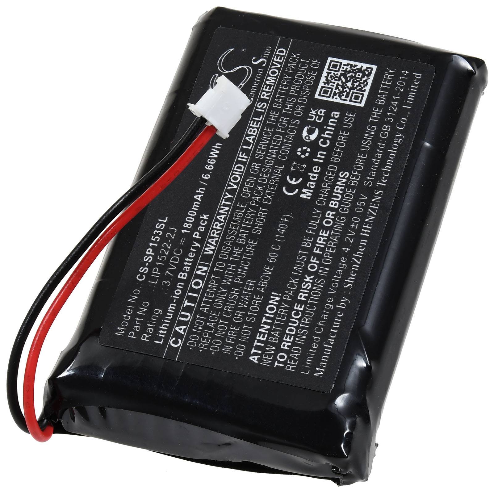 Akku für Sony PS4 Controller CUH-ZCT2J11, 3,7V, Li-Ion-0