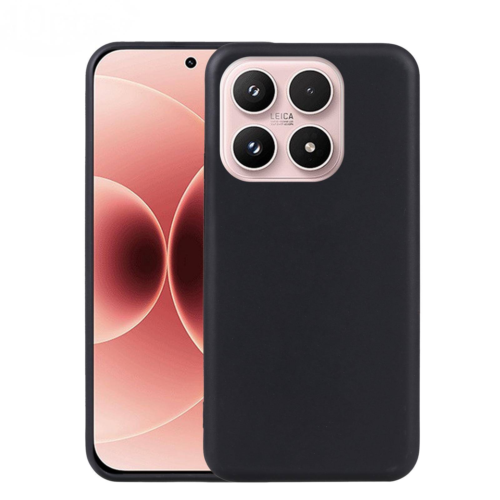 Handyhülle + 9H Schutzglas für Xiaomi 17T TPU Dünn Set 2 in 1 Bundle Schwarz-2