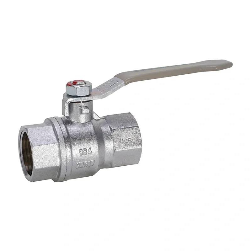 BEE Gewinde-Kugelhahn, Messing, DVGW, Gas/Trinkwasser, 984.0, 1" IG/IG, Hebelgriff, PN40, 1 Stk.