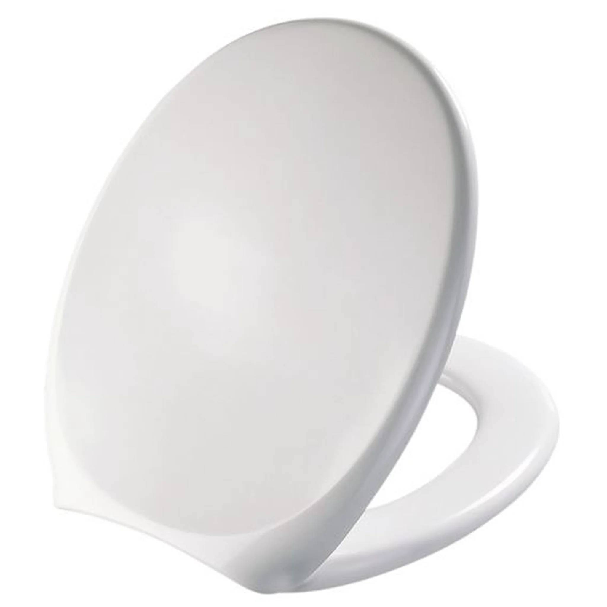 Pressalit WC-Sitz 1000 mit Deckel Festscharnier Edelstahl, weiß, 1 Stk.-0